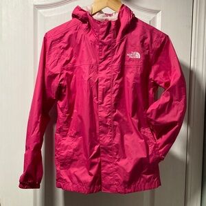 The North Face Kids' Pink Waterproof Hooded Jacket